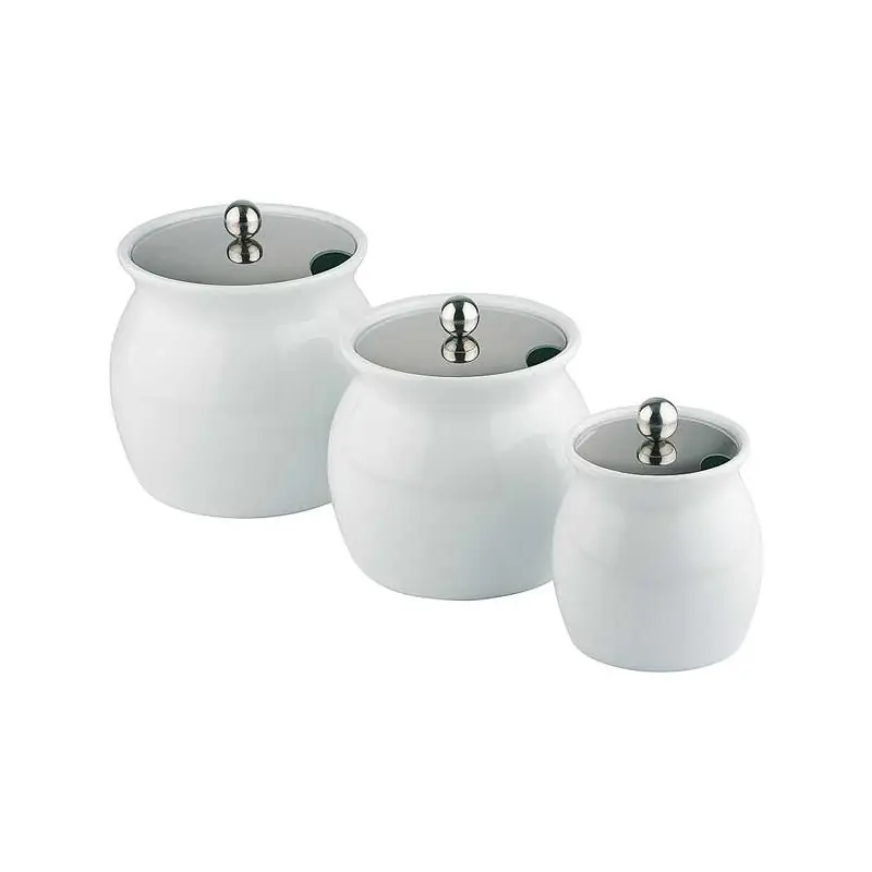 Dressingtopf - Porzellan - weiß - Höhe 15 cm - 2,0 Liter Heißes Angebot