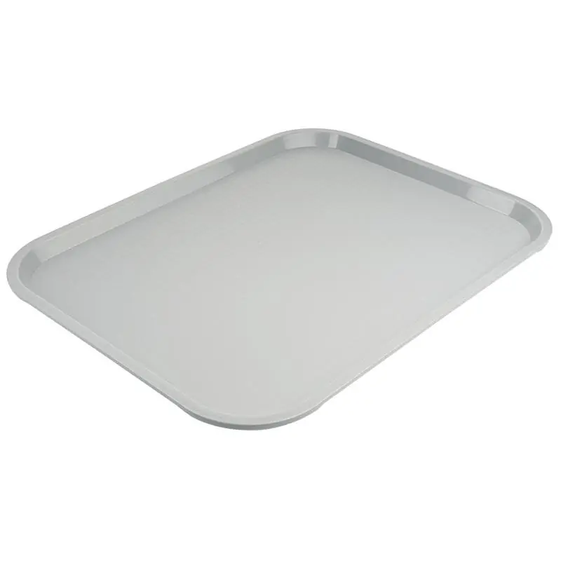Serviertablett rechteckig aus PP grau 45 x 35 cm Nur Heute