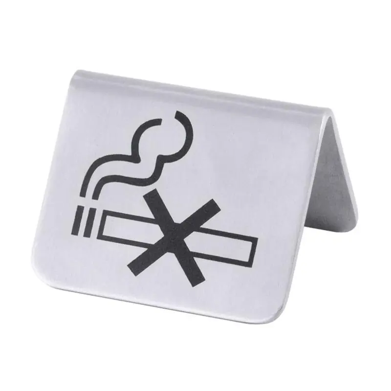 Ausverkauf Nichtraucherschild beidseitig 5,2 x 4,3 cm