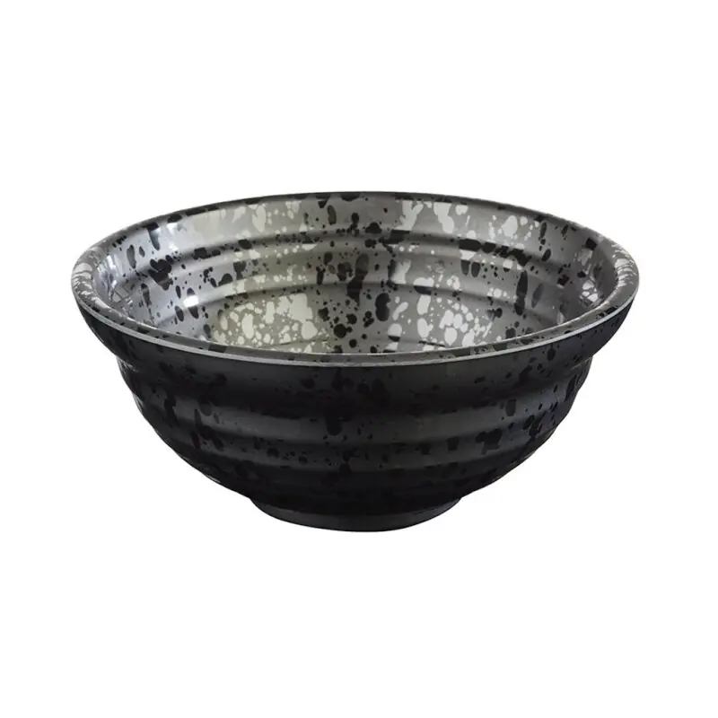 Sonderaktion GLAMOUR Schale aus Melamin - schwarz - Ø 12 cm - H: 5 cm - 0,35 Ltr