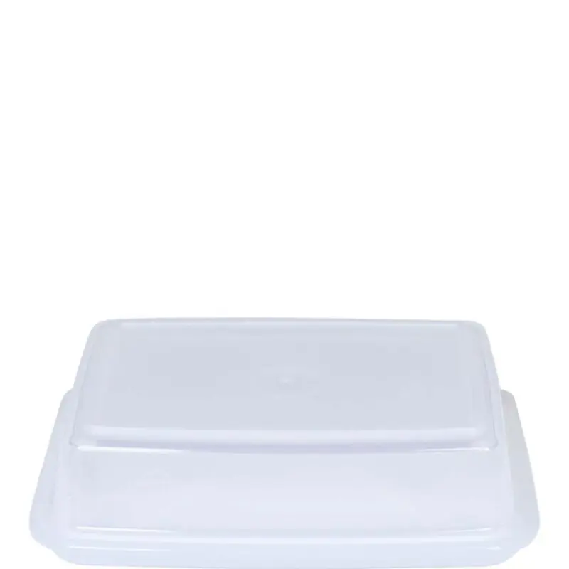 Euro Deckel PP natur-transparent 11,3 x 8,2 cm, innenliegender Steg (bis 90°C) Must-Have