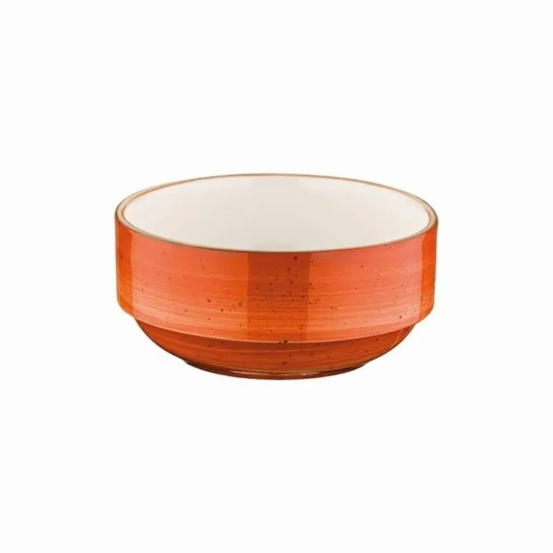 Beliebt Bonna Porzellan, Aura Terracotta Banquet Schale stapelbar, Ø 14 cm, Inhalt: 50 cl
