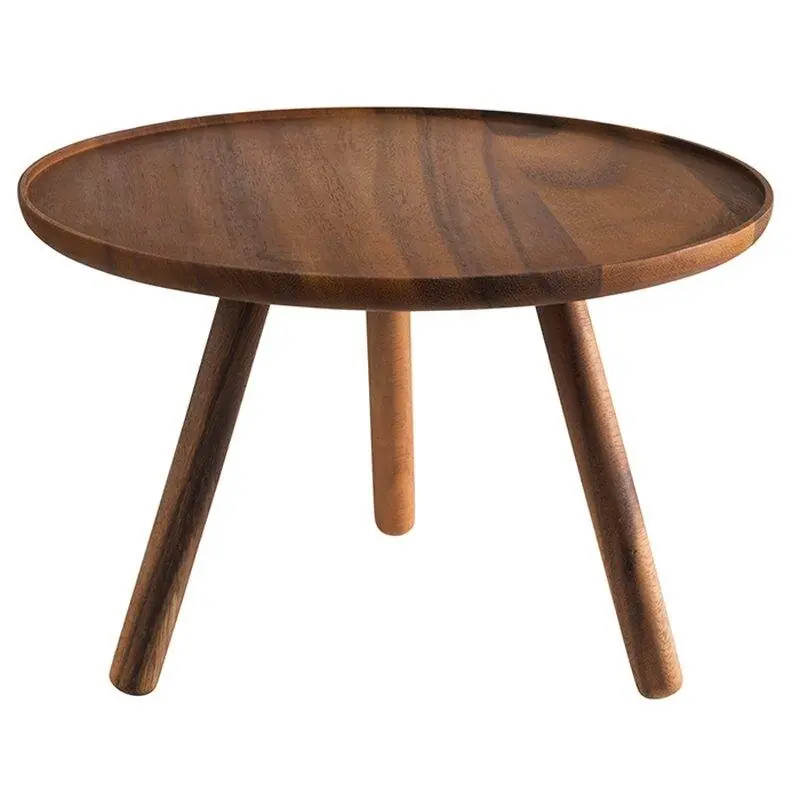 Buffetständer ACACIA aus Akazienholz, Ø 30,5 cm, H: 20 cm Sonderaktion