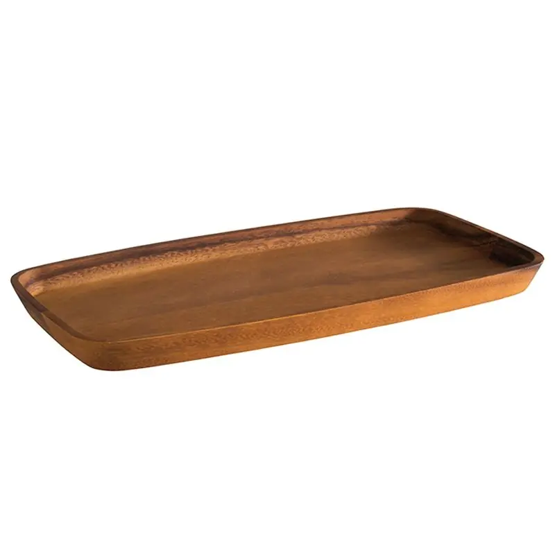 Meistverkauft Servierbrett aus Akazienholz, 30 x 15 cm, H: 2 cm