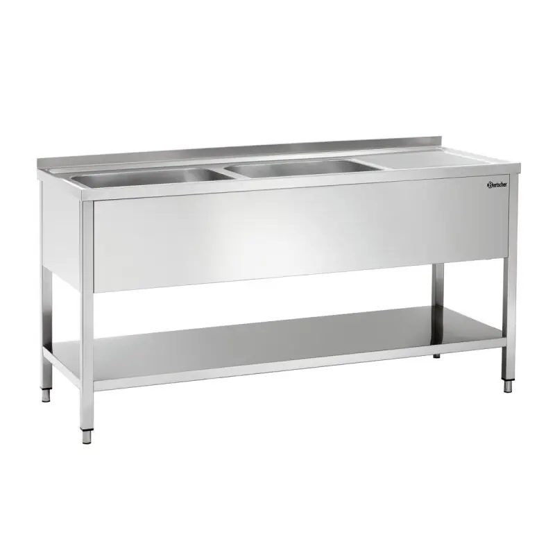 Spüle 700, B 1600, 2 Becken LI Super-Preis