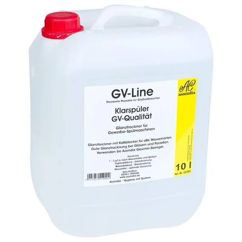Preisreduziert Klarspüler GV-Line, 10 Liter Kanister