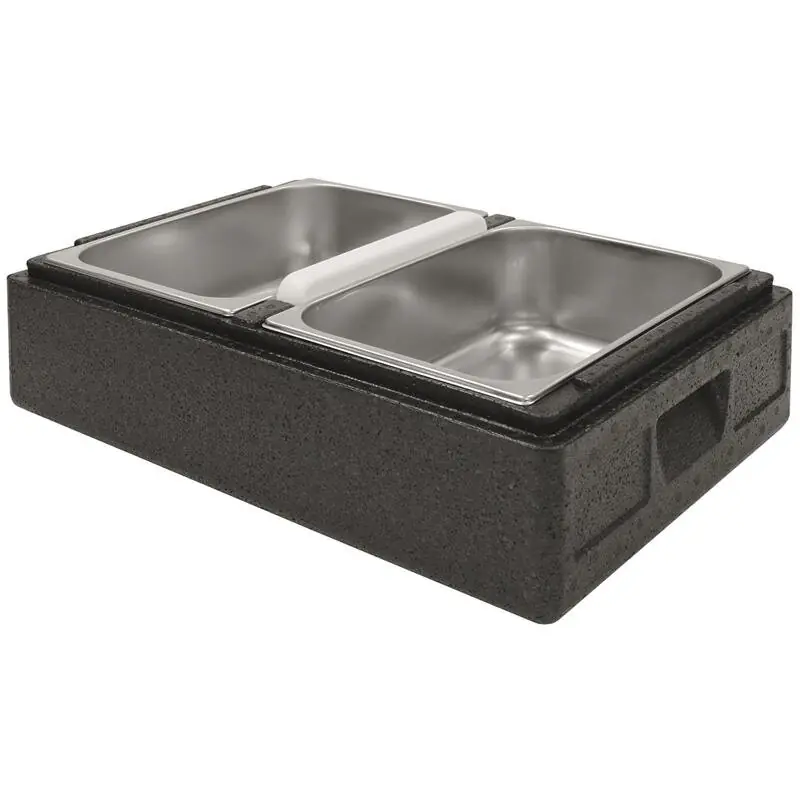 Beliebt Thermo-Transportbox ICE-Box 2 Eisbehälter, Innen 2x 360x250x120 mm, 2x 8 Liter