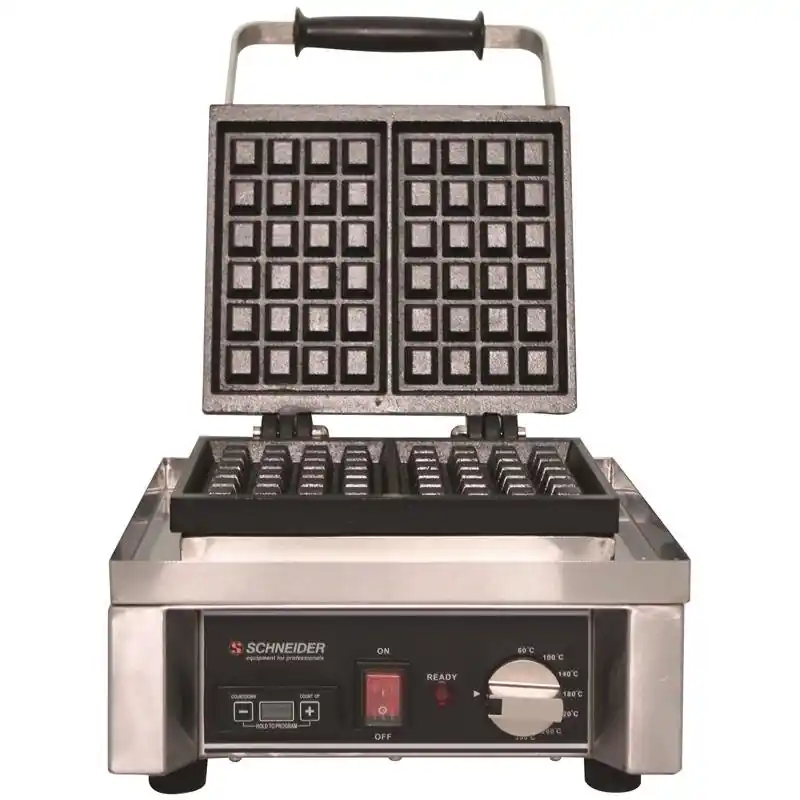 Schneider Waffeleisen "Quadro" mit digitalem Timer Neue Ware