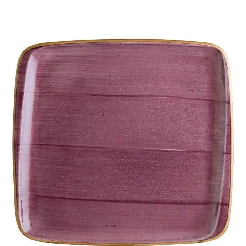 Abverkauf Bonna Porzellan, Aura Blackberry Moove Platte, 27 x 25 cm