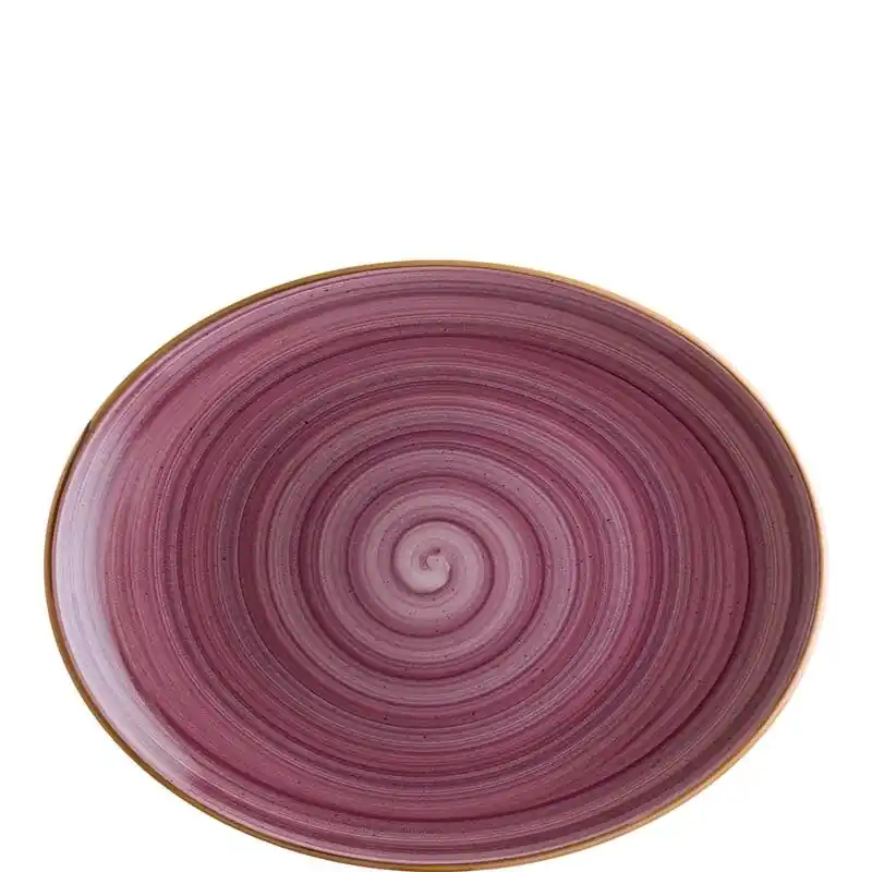 Bonna Porzellan, Aura Blackberry Moove Platte oval, 31 x 24 cm Angebot