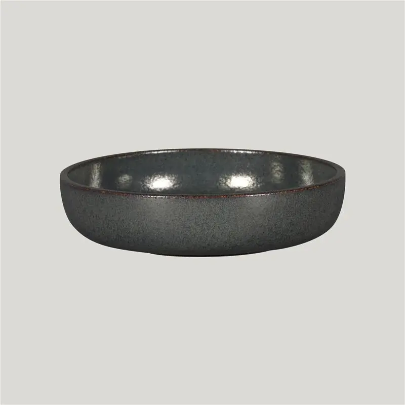 Abverkauf Rakstone Ease Teller tief rund caldera, Ø 19,8 cm, H: 4,5 cm, Inhalt: 90 cl