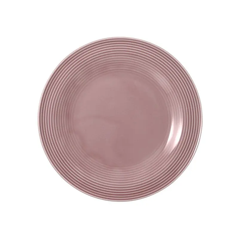 Beat, altrosa, Frühstücksteller rund mit Relief, Ø 23,3 cm Günstig