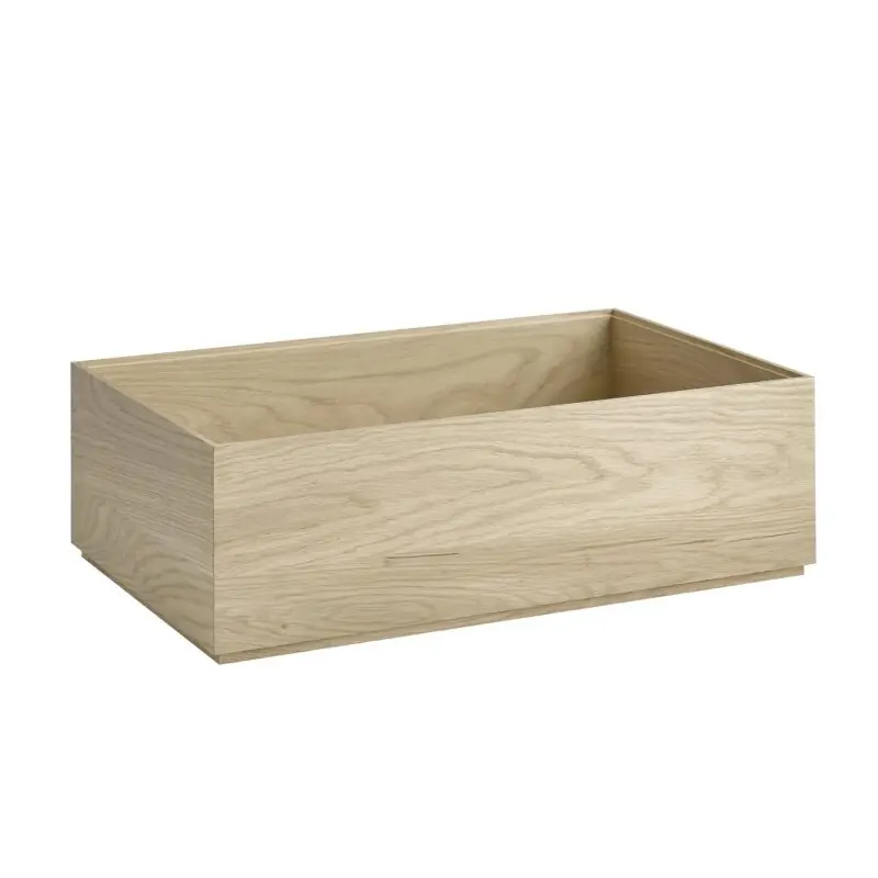 Knallerangebot GN 1/1 Holzbox -VALO-, 53 x 32,5 cm, H: 16,5 cm, Eichenholz (geölt)