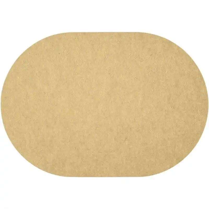 Fiberixx Sand Tischset Oval; 34 x 42 cm Geprüft
