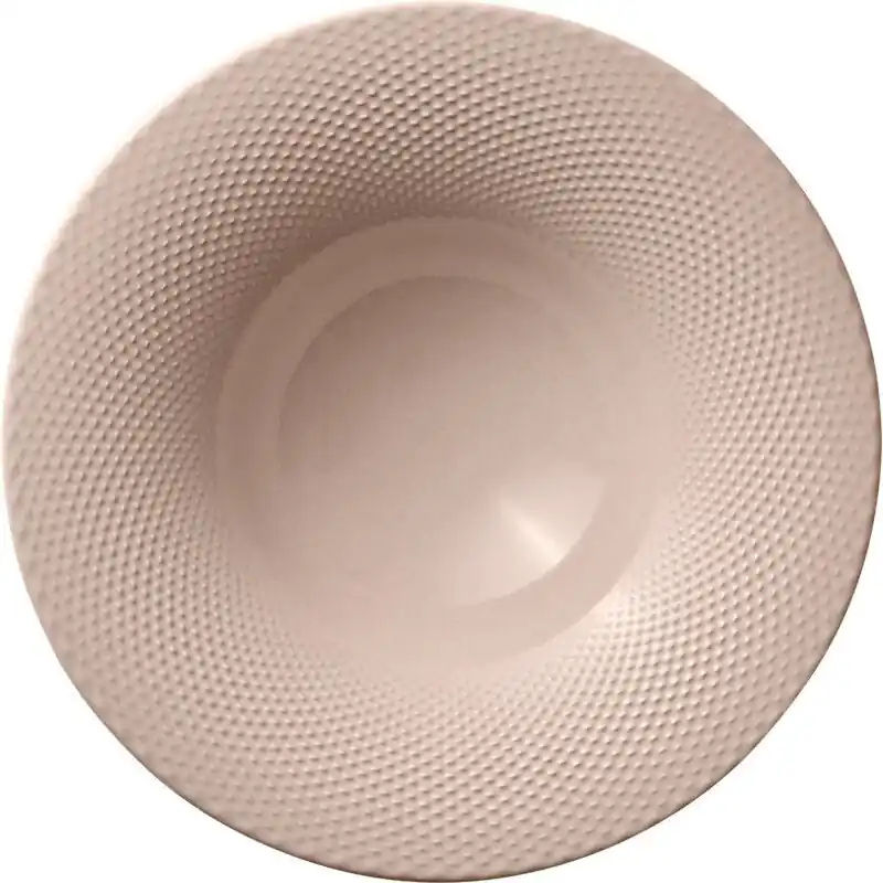 Ausverkauf PINE Teller tief rund coup Relief blush, Ø 270 mm, Inhalt: 40 cl