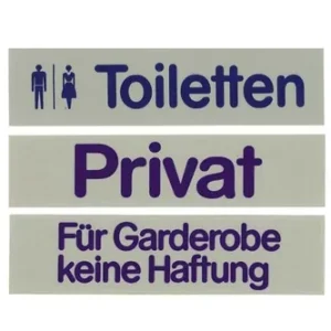 Hinweisschilder Abverkauf