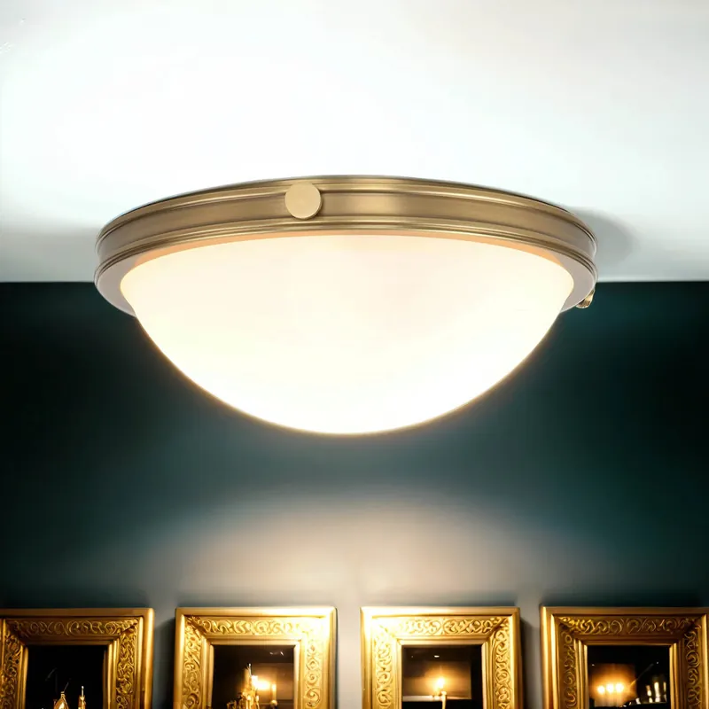 Super-Preis Deckenleuchte für Wohnzimmer in Messing Jugendstil