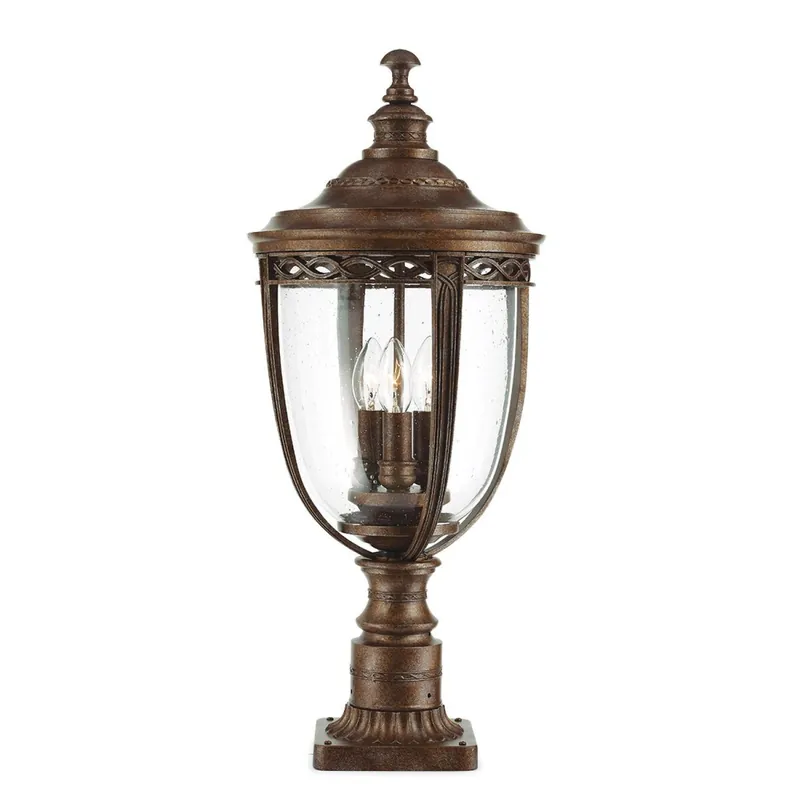 Mega-Angebot Gartenleuchte EDMUND in Bronze H:64cm Rustikal