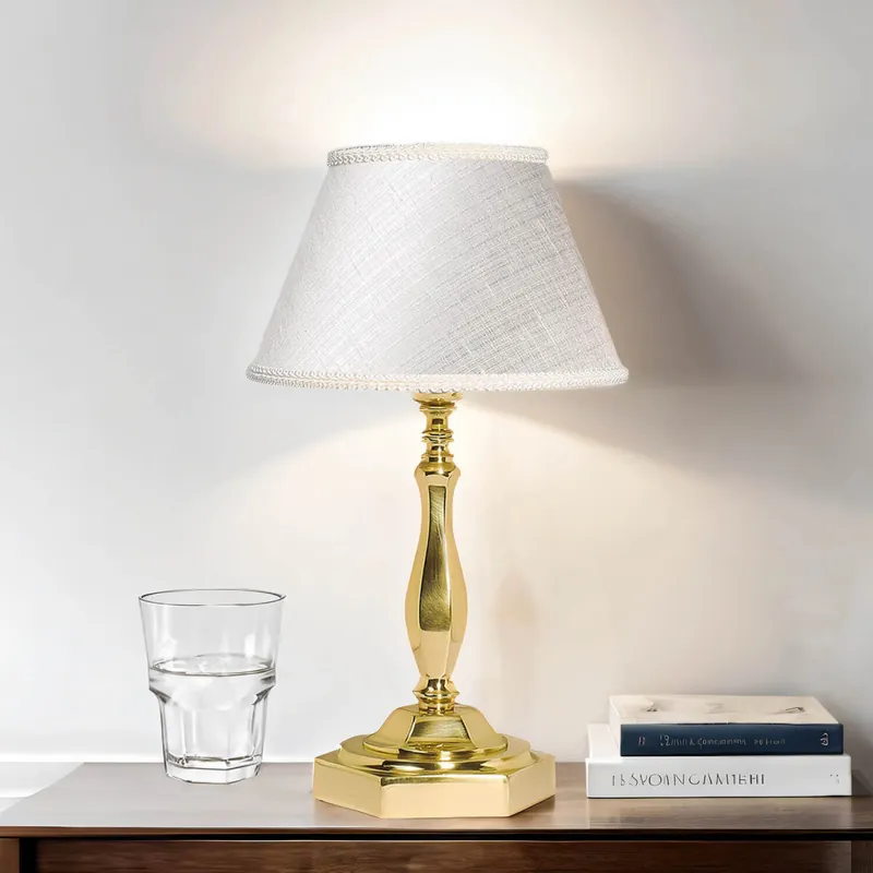 Klassische Tischleuchte Nachttischlampe E14 Abat Bestpreis