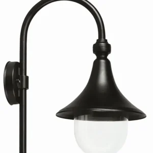 Außen Wandlampe Schwarz Rustikal IP43 E27 CELESTE Finale Aktion