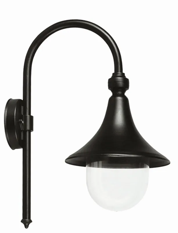Außen Wandlampe Schwarz Rustikal IP43 E27 CELESTE Finale Aktion
