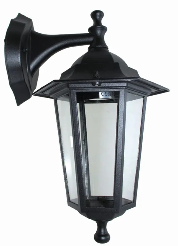 Sonderangebot Außenwandlampe Schwarz Rustikal Aluminium IP44 E27