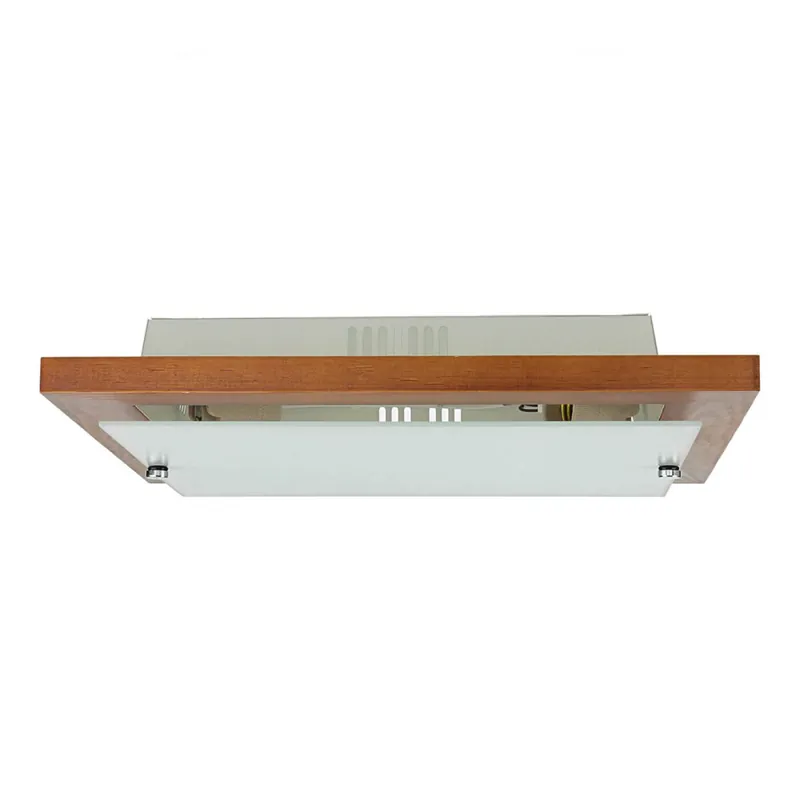 Wohnzimmerlampe Braun Weiß Holz Deckenleuchte Billig