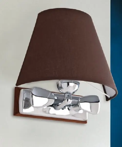Messing Wandleuchte Chrom Braun Maritim Flur Billig