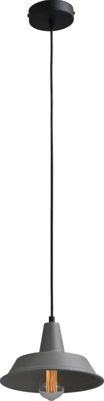 Stilvolle Pendelleuchte Grau Ø25cm E27 Handarbeit Mega-Angebot
