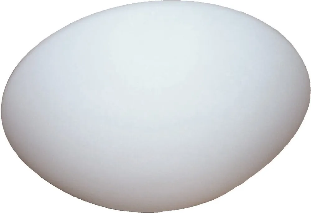 LED Sparlampe mit Glasschirm Mattweiß Neue Ware