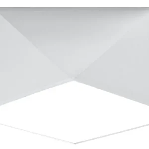 Deckenleuchte Weiß geometrisch Modern wohnlich LYNNDIE Beliebt