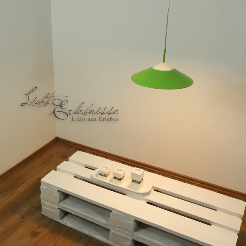 Bestpreis LED Hängelampe Grün Retro Design blendarm