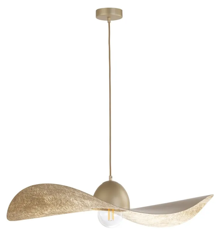 Knallerangebot Pendelleuchte Gold E27 Modern Esszimmer MUNYA