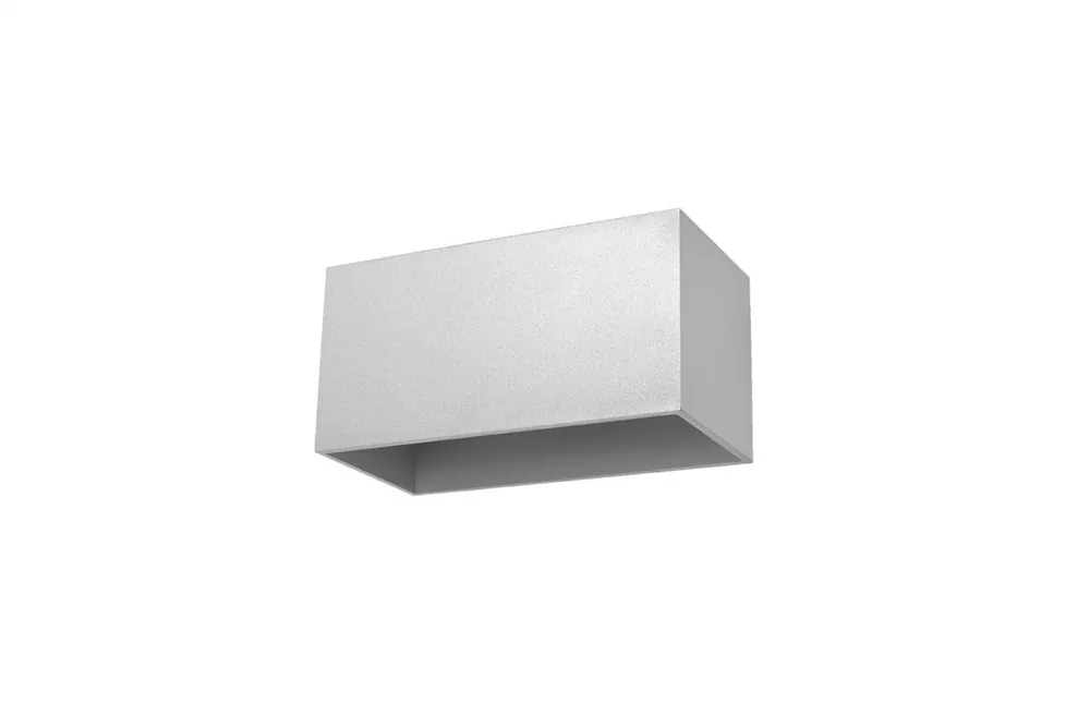 Mega-Angebot Graue Wandlampe Aluminium eckig Modern vielseitig