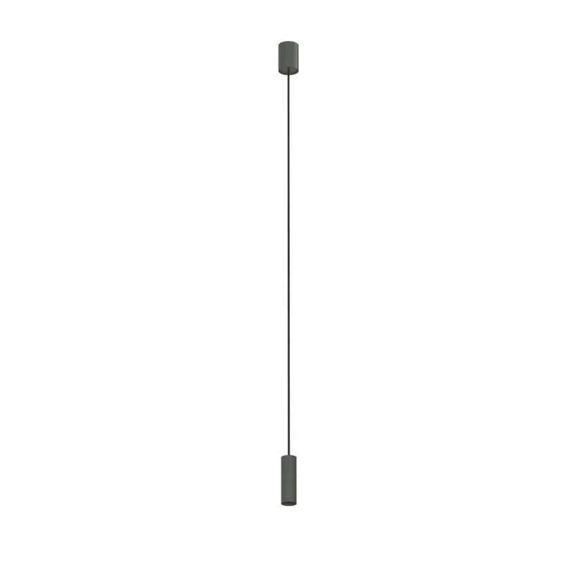Abverkauf Hängeleuchte verstellbar GU10 R35 Ø 4 cm Grau Metall Modern
