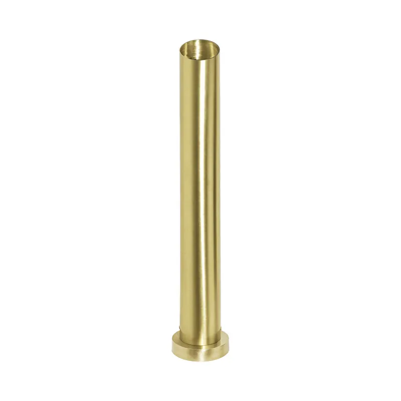 Beliebt Tischlampe Messing massiv 62,5 cm hoch Ø 8,5 cm schmal E27