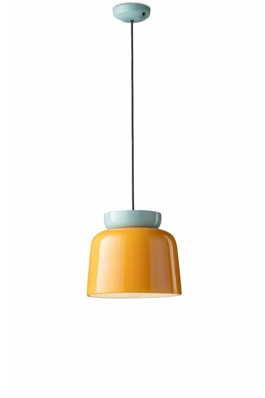 Hängelampe Keramik D: 27,5 cm rund H: max. 145 cm E27 Ausverkauf
