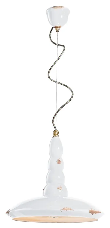 Must-Have Hängeleuchte Keramik E27 Ø 40 cm rund H: max. 137 cm