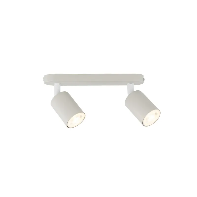 Highlight Kinderzimmerleuchte Beige L: 35 cm klein schwenkbar 2x GU10