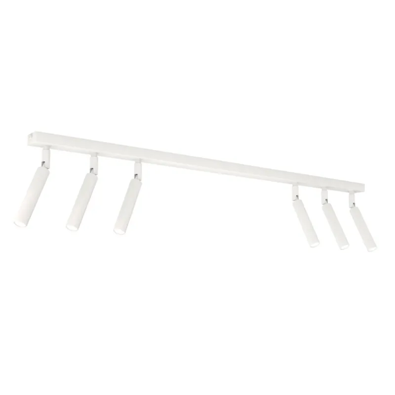 Mega-Angebot Flexibler Deckenstrahler Metall 90 cm länglich G9 Weiß