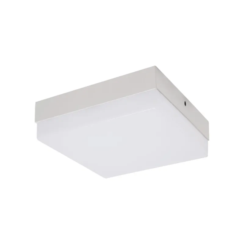 LED Deckenlampe klein B: 18 cm quadratisch 4000 K 2040 lm Weiß Neuheit