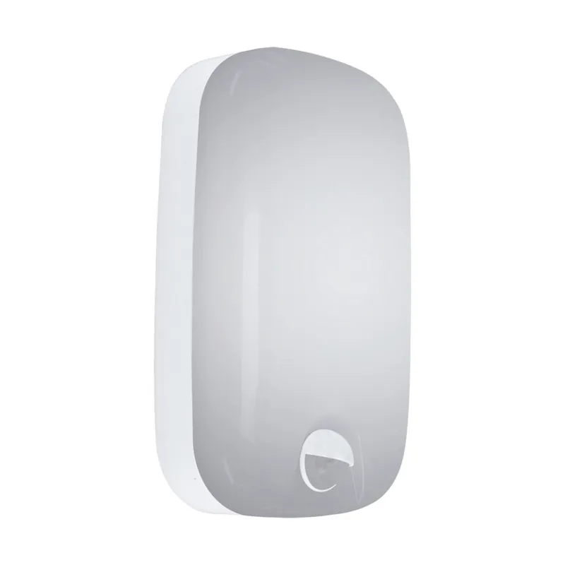 LED Außenleuchte mit Bewegungsmelder 19,5 cm hoch IP54 Weiß Highlight