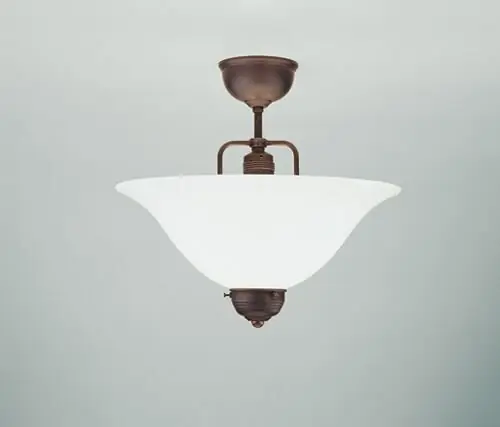 Stilvolle Deckenlampe Messing Antik Glas E27 Ø35 cm Sonderangebot