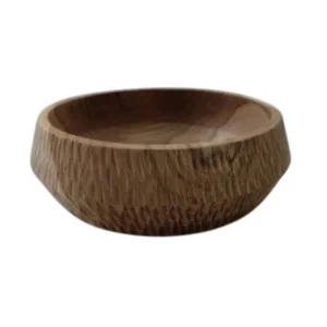 Neue Kollektion Schale Teak Holz 25 x 27 x 9 cm Unikat Handarbeit