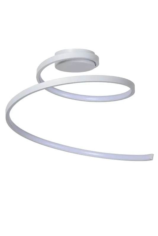 Expressversand LED Deckenlampe Weiß dimmbar B:46 cm warmweiß 3000 K