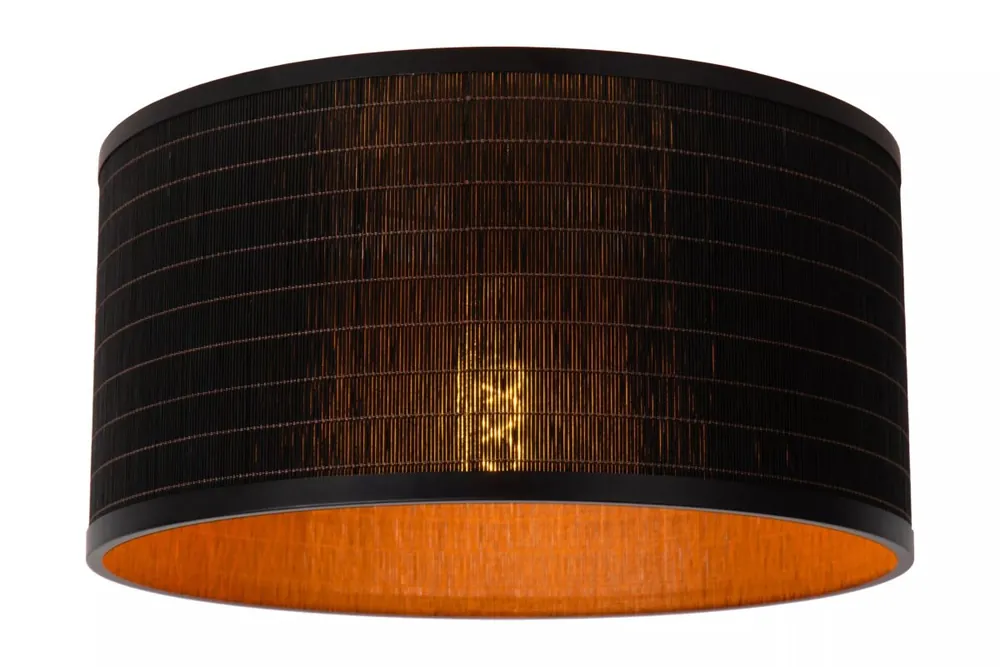 Runde Deckenlampe Modern Bambus blendarm E27 Ø40 cm Angebot