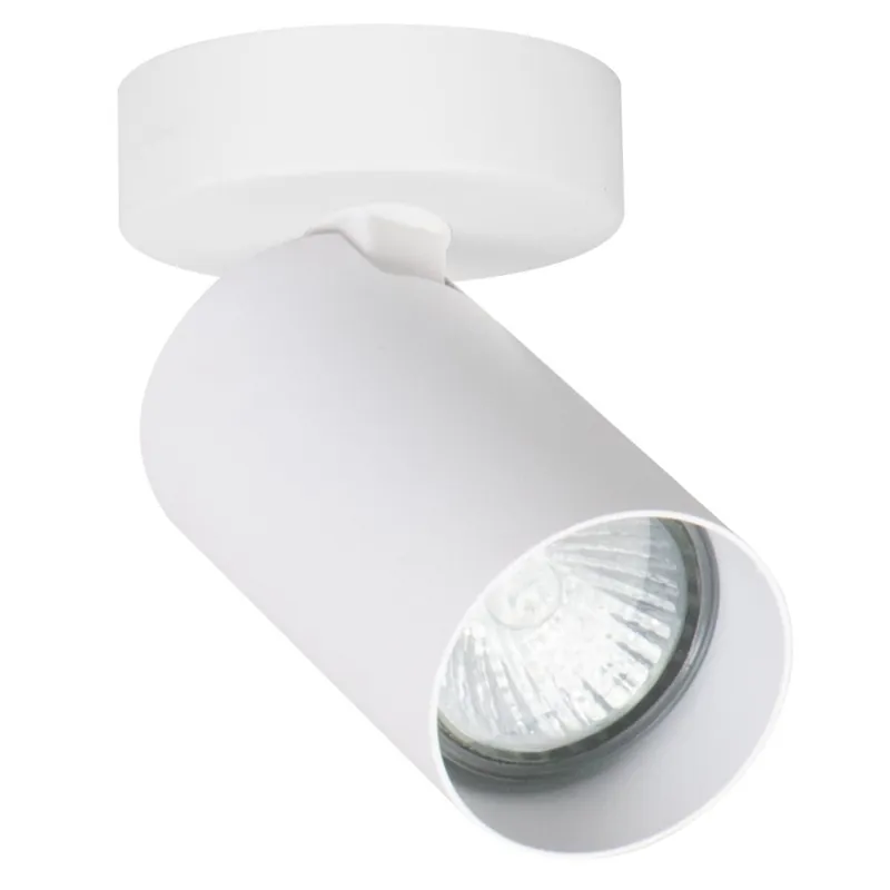 Deckenspot Weiß GU10 Metall schwenkbar 7 cm klein Jetzt Kaufen