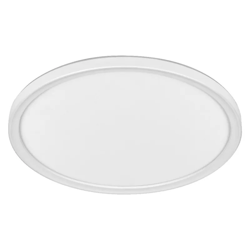 Billig LED Deckenleuchte rund Weiß Metall 4000K B:29,3cm OSRAM