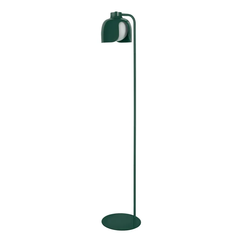 Stehleuchte Glas E27 Grün Metall H:141 cm Modern OSRAM Sale
