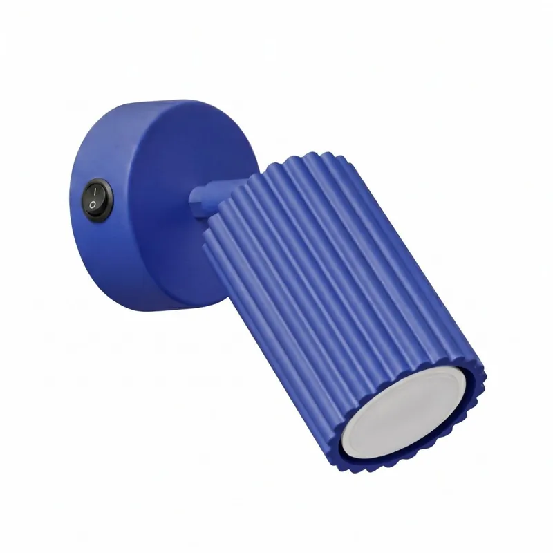 Beliebt Wandlampe schwenkbar Schalter Ultramarin GU10 H:16 cm